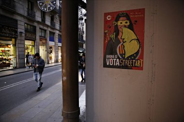 SPAIN - CATALONIA - POLITICS - VOTE clipart