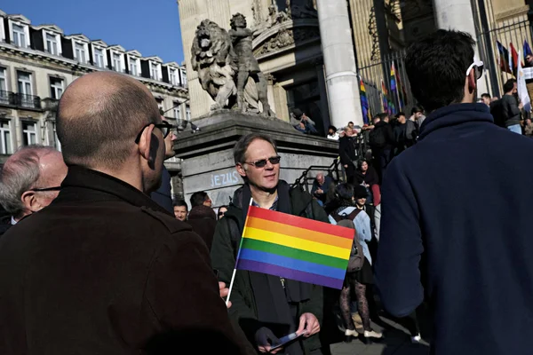 Belgia-Rosja-LGBT-prawa-polityka-Czeczenii — Zdjęcie stockowe