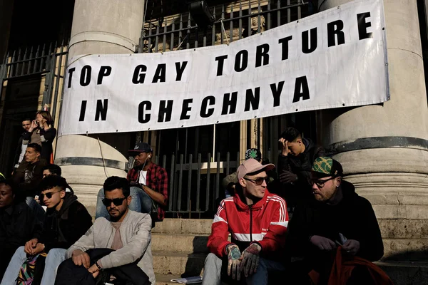 BÉLGICA - RUSIA - LGBT - DERECHOS - POLÍTICA - CHECHNYA — Foto de Stock