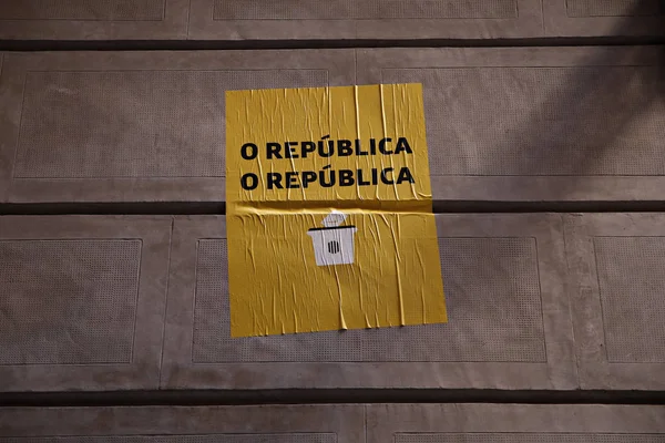 Ισπανία-Καταλωνία-πολιτική-ψήφος — Φωτογραφία Αρχείου