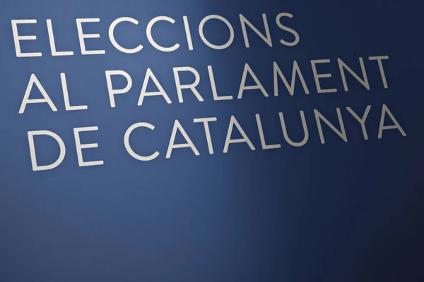 SPAGNA - CATALONIA - POLITICA - VOTO — Foto Stock