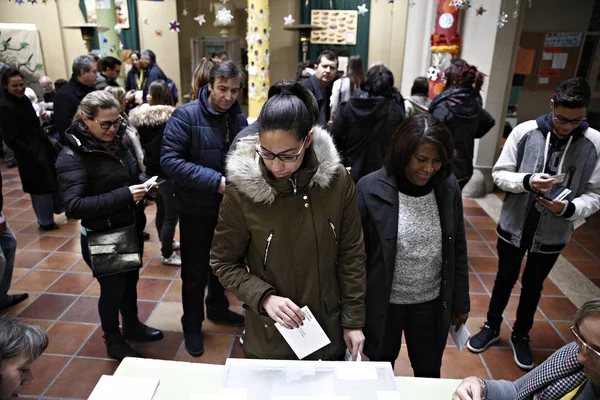 ESPANHA - CATALÓNIA - POLÍTICAS - VOTO — Fotografia de Stock