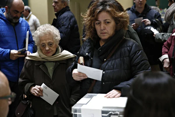 Ισπανία-Καταλωνία-πολιτική-ψήφος — Φωτογραφία Αρχείου