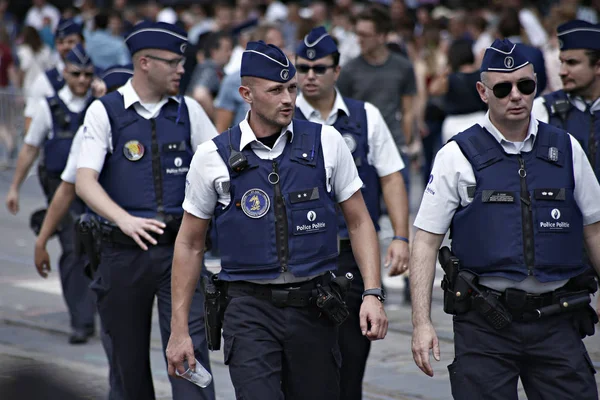 België-politiek-Royals-militair — Stockfoto