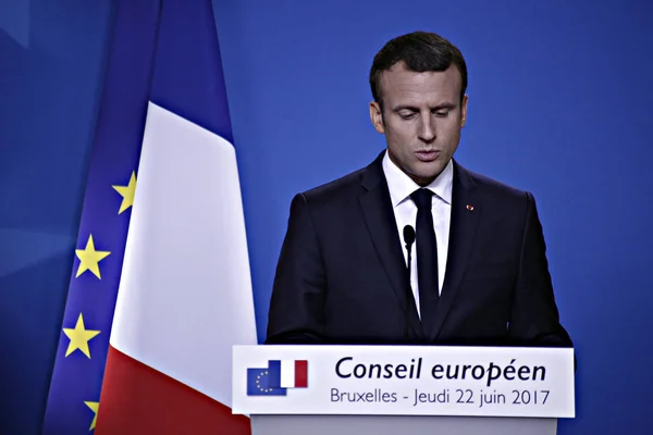 Belgia-UE-Francja-Rada — Zdjęcie stockowe