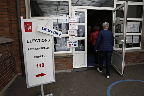 Frankrijk-France2017-stemming-verkiezingen-politiek — Stockfoto