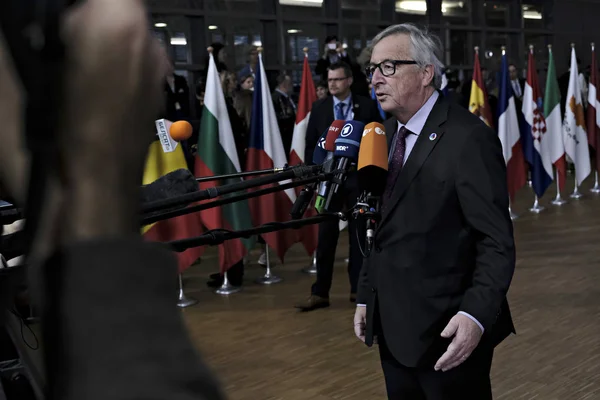 比利时 - 欧盟 - 峰会 - 外交 — 图库照片