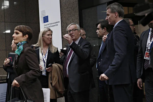 Belgia-UE-szczyt-dyplomacja — Zdjęcie stockowe