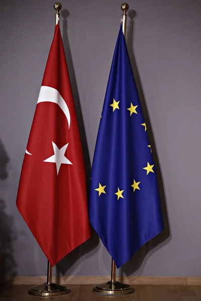 Belgien-EU-Turkiet-diplomati-politik — Stockfoto