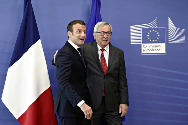 Belgia-UE-Francja-dyplomacja — Zdjęcie stockowe
