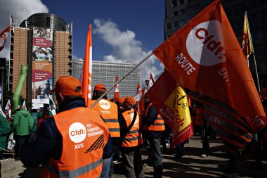 Belçika-AB-protesto