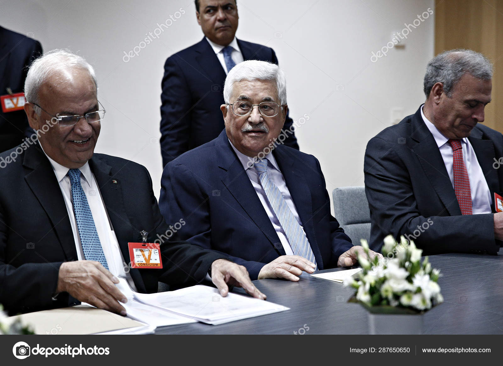 Meeting President State Palestine Palestinian National Authority