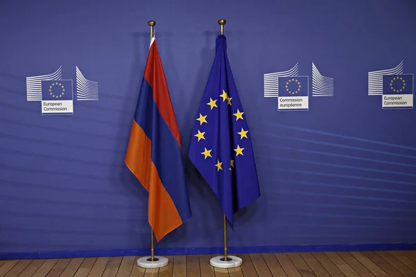 Belgien - EU - Armenien - Diplomatie — Stockfoto