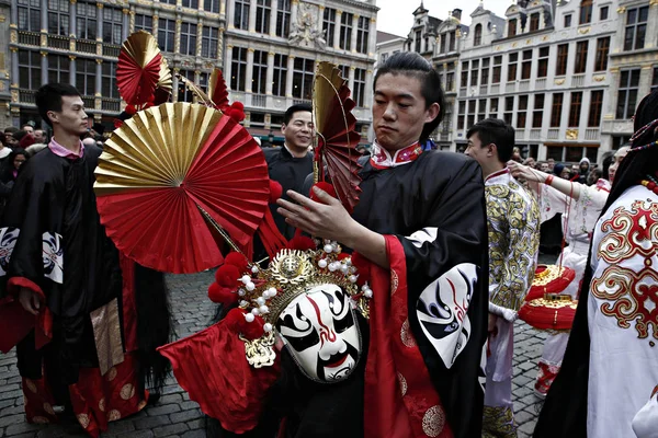 ベルギー - 中国 - 旧暦 - 新月 — ストック写真