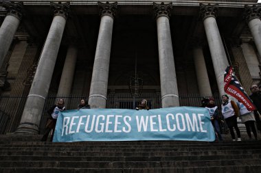 Belçika-Trump-protesto-göç-siyaset-göç -