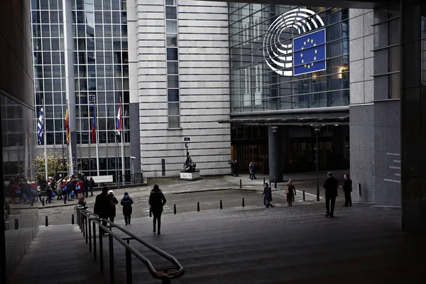 Belgien-EU-parlamentet-politik — Stockfoto