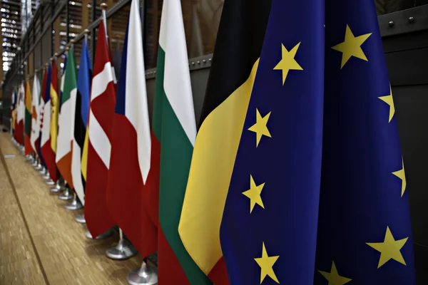 Belgien-EU-rådet — Stockfoto