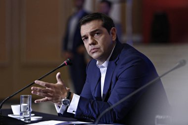 Yunanistan Başbakanı Aleksis Çipras 11 Eylül 2016 tarihinde Selanik'te düzenlenen 81..