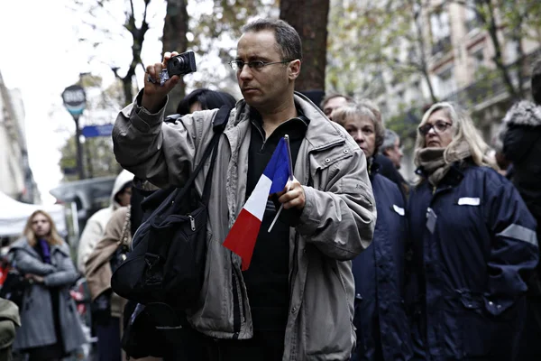 Frankreich-Anschläge-Feierlichkeiten zum Jahrestag — Stockfoto