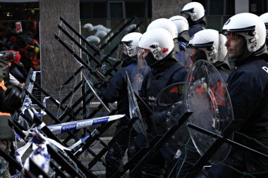 Belçika-Drcongo-Prostest