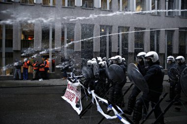 Belçika-Drcongo-Prostest