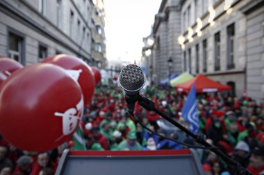 Belçika-siyaset-protesto 
