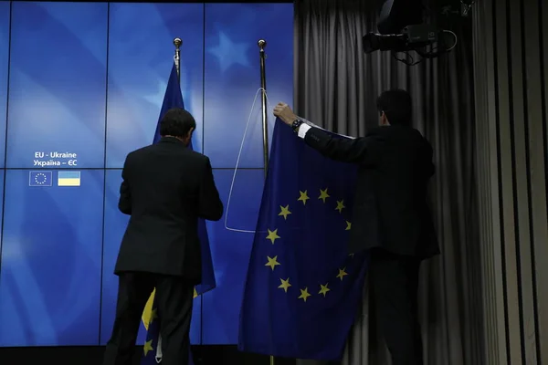 Belgien-EU-Ukraina-toppmötet — Stockfoto