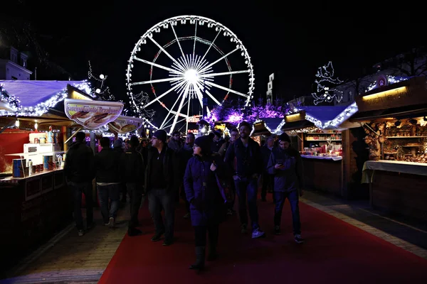 België-Kerst-Winter-vakantie — Stockfoto