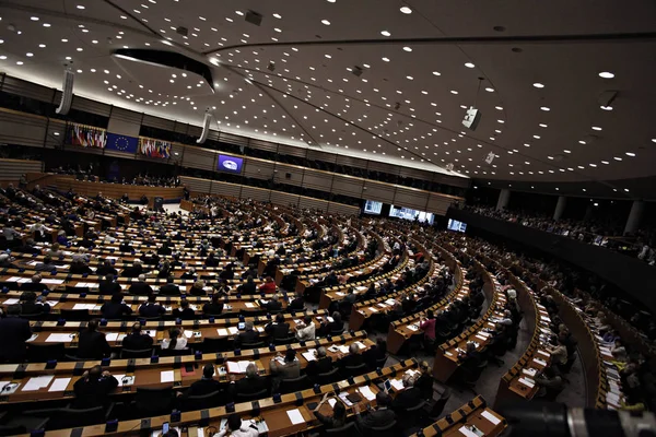 Bruselas Bélgica Junio 2016 Sala Plenaria Del Parlamento Europeo — Foto de Stock