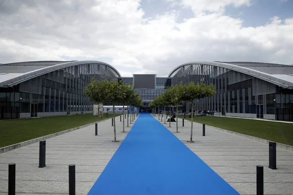 General View Nato Official Tribune Ahead Opening Ceremony Nato Summit — Stock Photo, Image