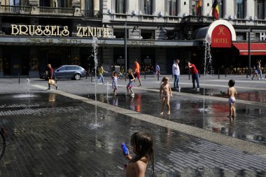 Brüksel 'de ısı dalgası, Belçika
