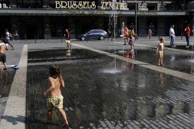 Brüksel 'de ısı dalgası, Belçika