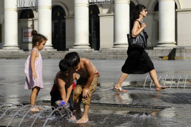 Brüksel 'de ısı dalgası, Belçika