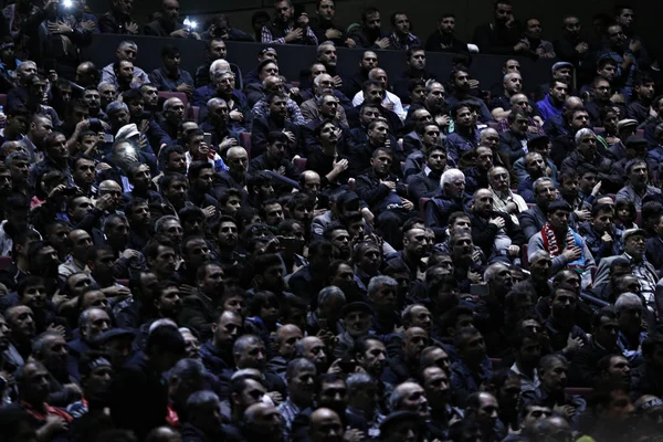 Sciiti Turchi Urlano Slogan Islamici Mentre Piangono Durante Una Processione — Foto Stock