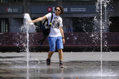 Brüksel 'de ısı dalgası, Belçika