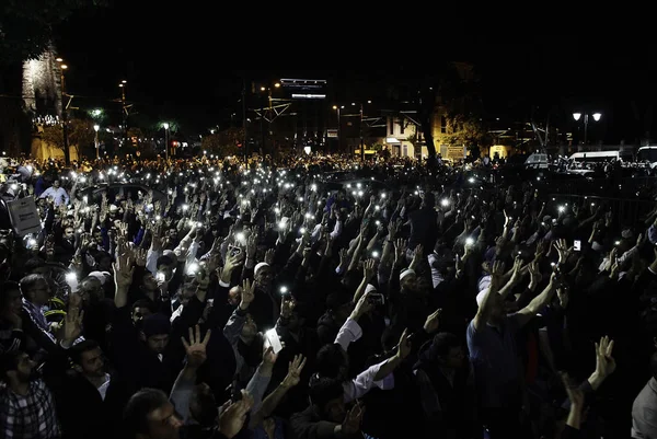 Istanbul Türkei Mai 2015 Tausende Gläubige Versammelten Sich Hagia Sophia — Stockfoto