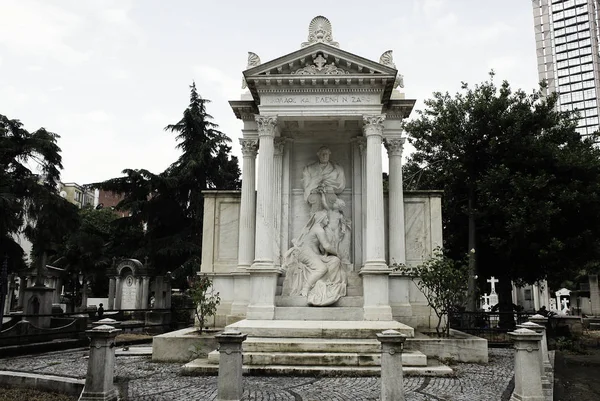 Cappella Cimiteriale Presso Cimitero Ortodosso Orientale Istanbul Turchia Giugno 2014 — Foto Stock