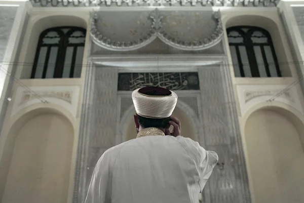 Los Musulmanes Rezan Durante Celebración Eid Fitr Fiesta Del Sacrificio — Foto de Stock