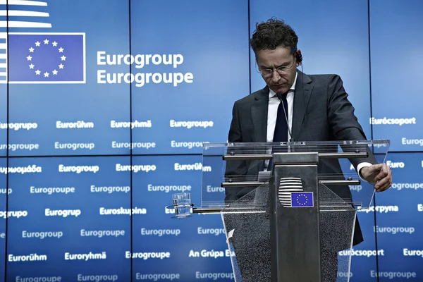 Бельгія-ЄС-економіка-Eurogroup — стокове фото