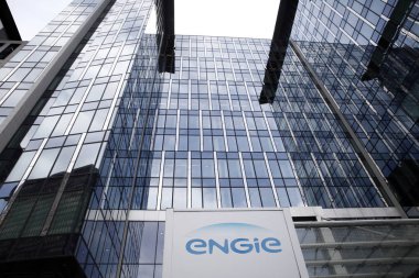 Fransız gaz ve enerji grubu Engie şirketi builidng, Brüksel