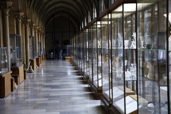 Visitors Take Guided Tour Art History Museum Brussels Belgium Oct — Stock Photo, Image