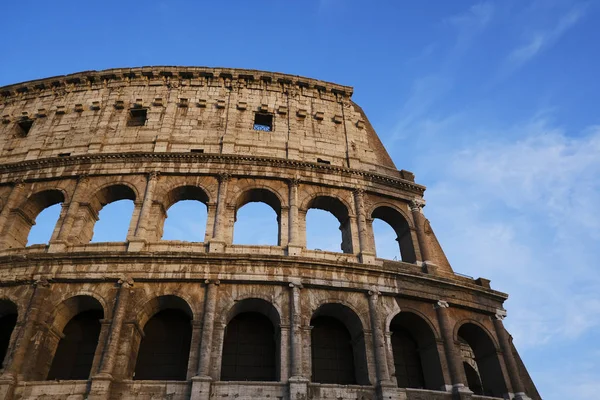 Colosseum Külső Nézete Rómában Olaszországban 2019 Április — Stock Fotó