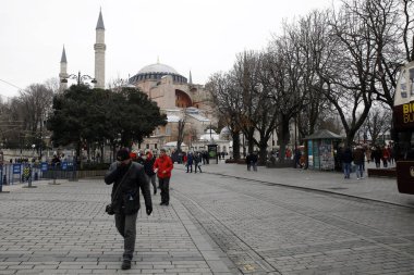 İstanbul Ayasofya Müzesi'nin dış görünümü, 3 Ocak 2019