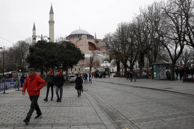 İstanbul Ayasofya Müzesi'nin dış görünümü, 3 Ocak 2019