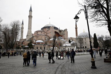 İstanbul Ayasofya Müzesi'nin dış görünümü, 3 Ocak 2019
