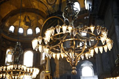 Turistler İstanbul'daki Ayasofya müzesini ziyaret etti, 4 Ocak 2019