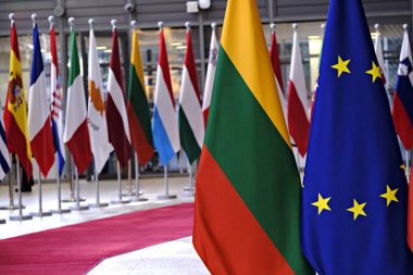 Litvanya Cumhurbaşkanı Gitanas Nauseda Brüksel,Belçika'yı ziyaret etti