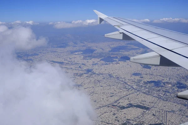 Vista Aérea Atenas Grécia Agosto 2019 — Fotografia de Stock