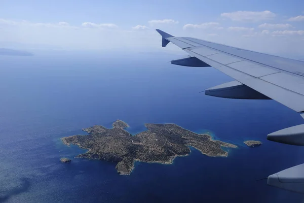 Vista Aérea Atenas Grecia Agosto 2019 —  Fotos de Stock