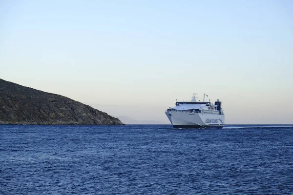 Aegean Sea Greece Agosto 2019 Speedrunner Iii Mar Egeu Agosto — Fotografia de Stock